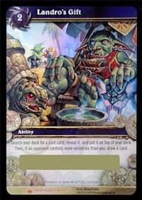 Landro's Gift (LOOT) - Loot Cards - WoW card