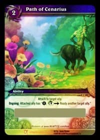 Path of Cenarius (LOOT) - Loot Cards - WoW card