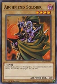 Archfiend Soldier - Starter Deck: Dark Legion - YuGiOh card