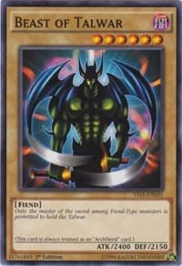 Beast of Talwar - Starter Deck: Dark Legion - YuGiOh card