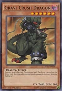 Gravi-Crush Dragon - Starter Deck: Dark Legion - YuGiOh card