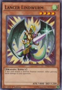 Lancer Lindwurm - Starter Deck: Dark Legion - YuGiOh card