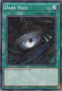 Dark Hole (Shatterfoil) - Starter Deck: Dark Legion - YuGiOh card