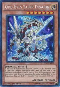 Odd-Eyes Saber Dragon - Starter Deck: Saber Force - YuGiOh card