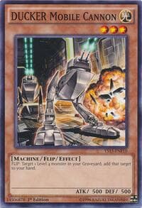 DUCKER Mobile Cannon - Starter Deck: Saber Force - YuGiOh card