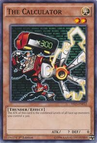 The Calculator - Starter Deck: Saber Force - YuGiOh card