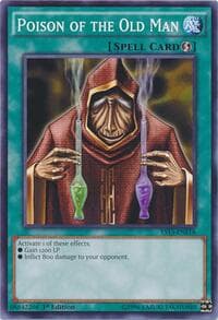 Poison of the Old Man - Starter Deck: Saber Force - YuGiOh card