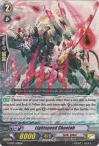 Lightspeed Cheetah - G-TD05: Fateful Star Messiah - Cardfight Vanguard card