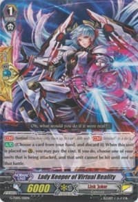 Lady Keeper of Virtual Reality - G-TD05: Fateful Star Messiah - Cardfight Vanguard card