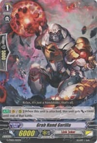 Grab Hand Gorilla - G-TD05: Fateful Star Messiah - Cardfight Vanguard card