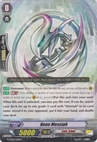 Neon Messiah - G-TD05: Fateful Star Messiah - Cardfight Vanguard card