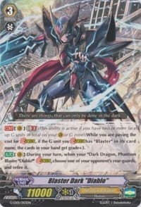 Blaster Dark "Diablo" - G-Legend Deck Vol.1: The Dark - Cardfight Vanguard card