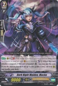 Dark Night Maiden, Macha - G-Legend Deck Vol.1: The Dark - Cardfight Vanguard card