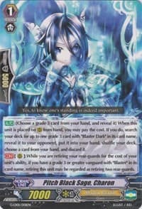 Pitch Black Sage, Charon - G-Legend Deck Vol.1: The Dark - Cardfight Vanguard card