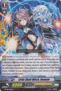 Little Skull Witch, Nemain - G-Legend Deck Vol.1: The Dark - Cardfight Vanguard card
