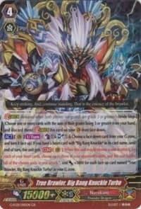 True Brawler, Big Bang Knuckle Turbo - G-FC01: Fighter's Collection 2015 - Cardfight Vanguard card