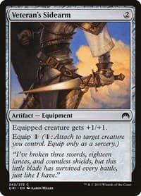 Veteran's Sidearm - Magic Origins - Magic: The Gathering card