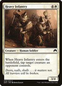 Heavy Infantry - Magic Origins - Magic: The Gathering card