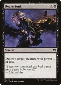 Reave Soul - Magic Origins - Magic: The Gathering card