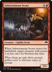 Subterranean Scout - Magic Origins - Magic: The Gathering card