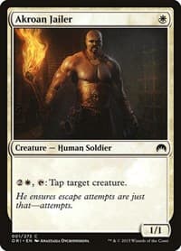 Akroan Jailer - Magic Origins - Magic: The Gathering card