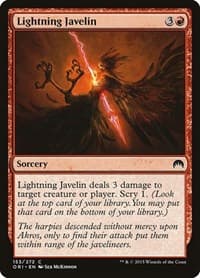 Lightning Javelin - Magic Origins - Magic: The Gathering card