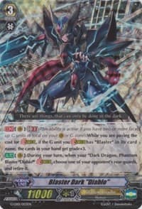 Blaster Dark "Diablo" (RRR Foil) - G-Legend Deck Vol.1: The Dark - Cardfight Vanguard card