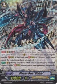 Blaster Dark "Diablo" (Hot Stamped) - G-Legend Deck Vol.1: The Dark - Cardfight Vanguard card