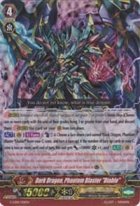 Dark Dragon, Phantom Blaster "Diablo" (RRR Foil) - G-Legend Deck Vol.1: The Dark - Cardfight Vanguard card