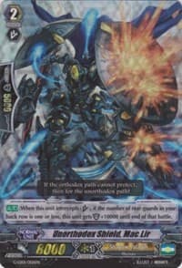 Unorthodox Shield, Mac Lir (RRR Foil) - G-Legend Deck Vol.1: The Dark - Cardfight Vanguard card