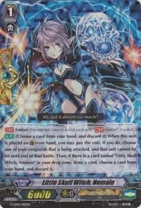 Little Skull Witch, Nemain (RRR Foil) - G-Legend Deck Vol.1: The Dark - Cardfight Vanguard card