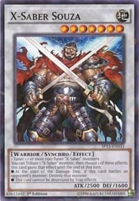 X-Saber Souza (Shatterfoil) - Star Pack ARC-V - YuGiOh card
