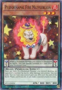 Performapal Fire Mufflerlion (Shatterfoil) - Star Pack ARC-V - YuGiOh card
