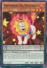 Performapal Fire Mufflerlion - Star Pack ARC-V - YuGiOh card