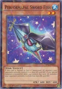 Performapal Sword Fish (Shatterfoil) - Star Pack ARC-V - YuGiOh card
