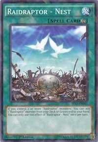Raidraptor - Nest (Shatterfoil) - Star Pack ARC-V - YuGiOh card