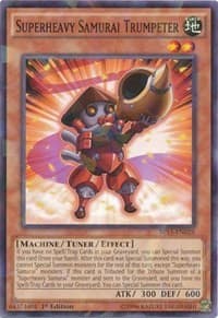 Superheavy Samurai Trumpeter (Shatterfoil) - Star Pack ARC-V - YuGiOh card