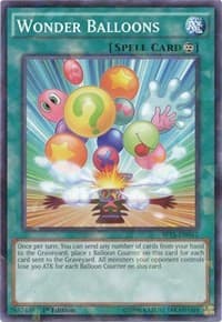 Wonder Balloons (Shatterfoil) - Star Pack ARC-V - YuGiOh card