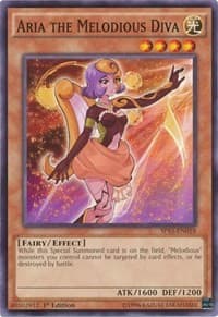 Aria the Melodious Diva - Star Pack ARC-V - YuGiOh card