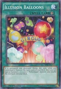 Illusion Balloons (Shatterfoil) - Star Pack ARC-V - YuGiOh card