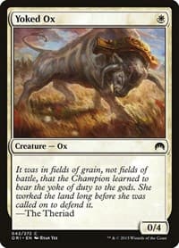 Yoked Ox - Magic Origins - Magic: The Gathering card