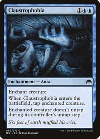 Claustrophobia - Magic Origins - Magic: The Gathering card