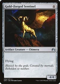 Gold-Forged Sentinel - Magic Origins - Magic: The Gathering card