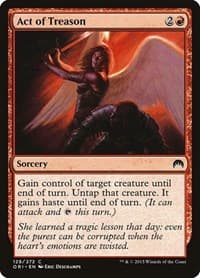 Act of Treason - Magic Origins - Magic: The Gathering card