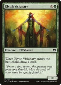 Elvish Visionary - Magic Origins - Magic: The Gathering card