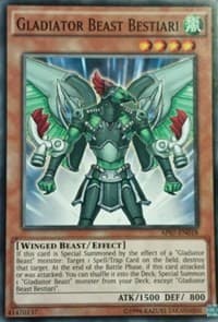 Gladiator Beast Bestiari - Astral Pack 7 - YuGiOh card