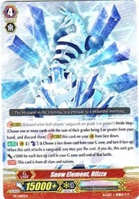 Snow Element, Blizza - Promo Cards - Cardfight Vanguard card