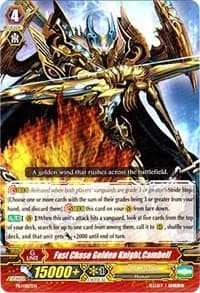Fast Chase Golden Knight, Cambell - Promo Cards - Cardfight Vanguard card