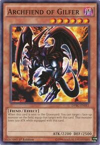 Archfiend of Gilfer - Duelist Pack: Battle City - YuGiOh card