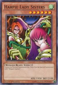 Harpie Lady Sisters - Duelist Pack: Battle City - YuGiOh card